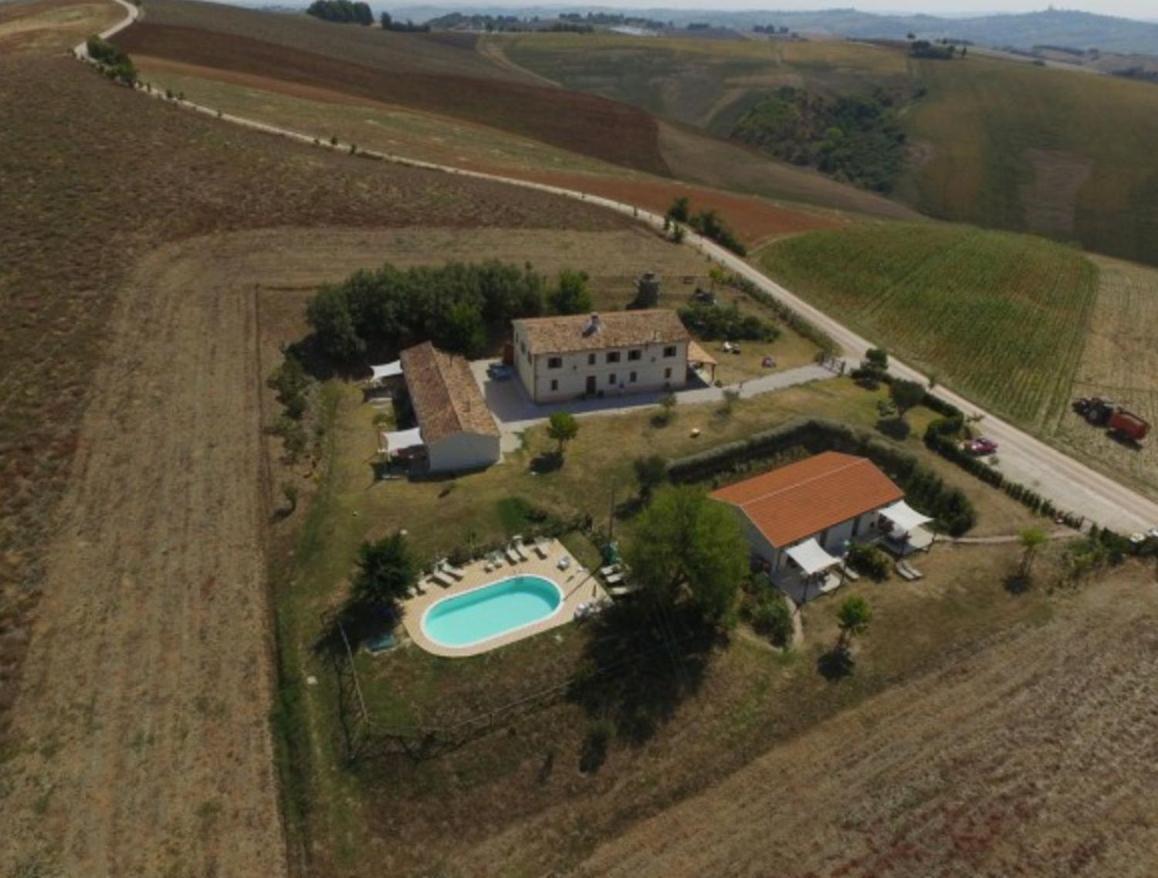 Rustico Del Bozzo Guest House Castelleone di Suasa Luaran gambar