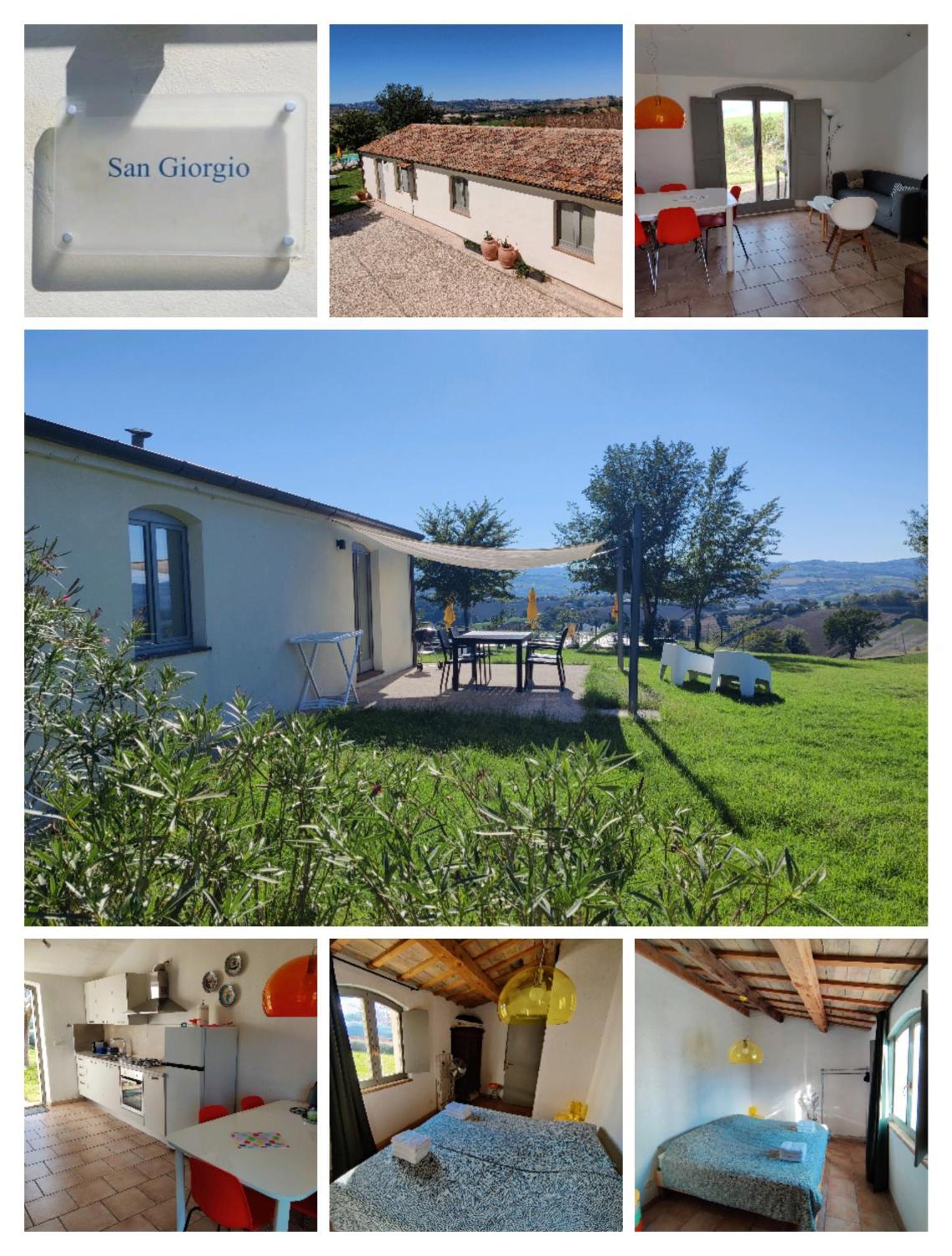 Rustico Del Bozzo Guest House Castelleone di Suasa Luaran gambar